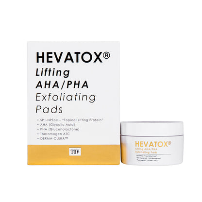 Hevatox PHA/AHA Exfoliating & Firming Pads